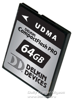    CompactFlash 420X PRO  Delkin