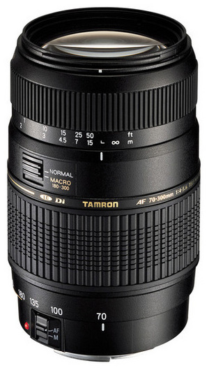 Tamron AF 70-300mm F/4-5.6 Di LD MACRO 1:2 Nikon F