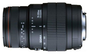 Sigma AF 70-300mm f/4-5.6 APO MACRO DG CANON EF