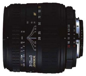 Sigma AF 28-135mm f/3.8-5.6 ASPHERICAL IF MACRO Nikon F
