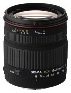 Sigma AF 18-200mm f/3.5-6.3 DC Sigma SA
