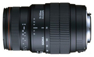 Sigma AF 70-300mm f/4-5.6 APO MACRO CANON EF