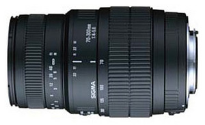 Sigma AF 70-300mm f/4-5.6 APO MACRO SUPER II Nikon F