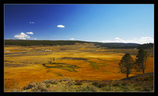 Yellowstone river valley.