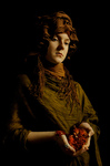 Alina portrait with garnet