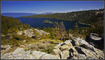 Emerald Bay & Fannette Island on Tahoe Lake